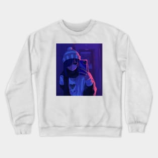 Mirror Shot at night Crewneck Sweatshirt